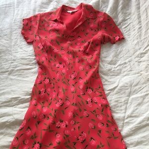 Pink 90s dress